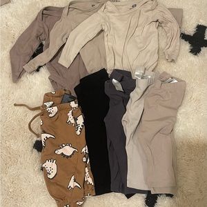 4-6 month basics long sleeve and leggings